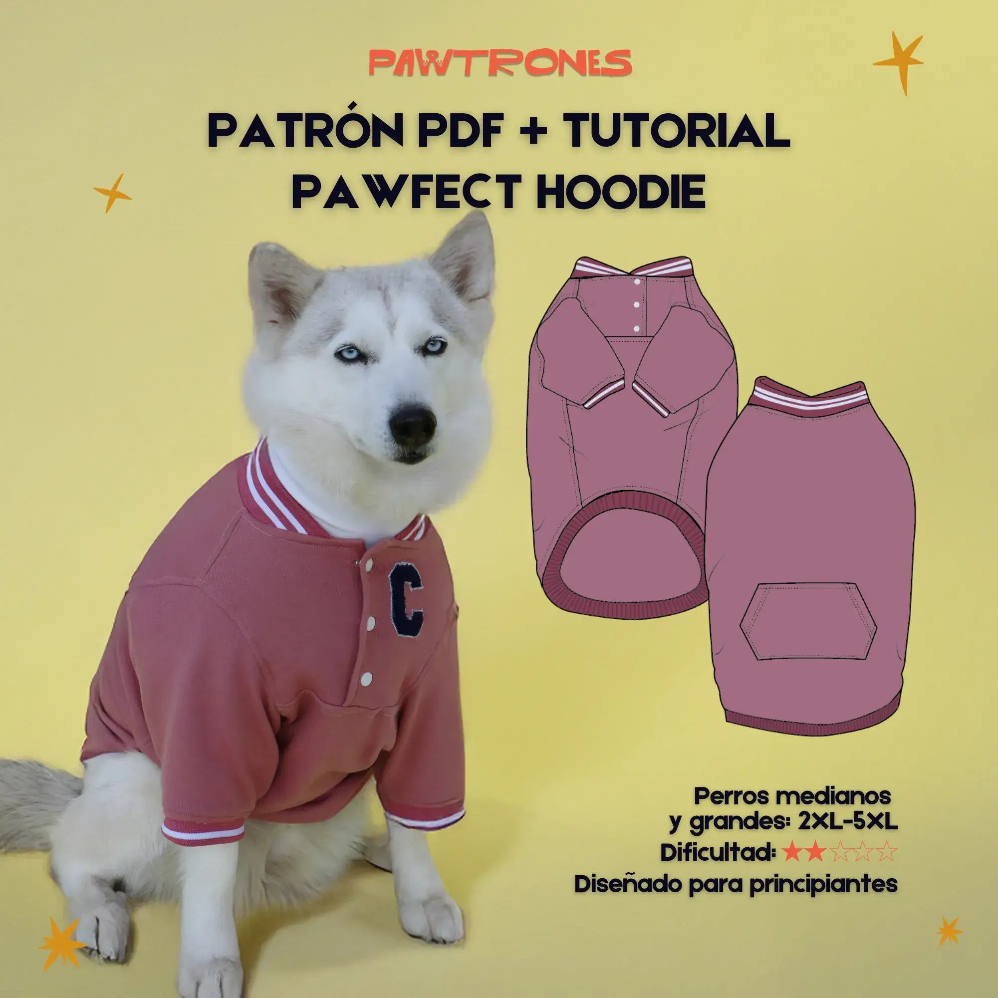 Pawfect Hoodie | Tallas 2XL-5XL