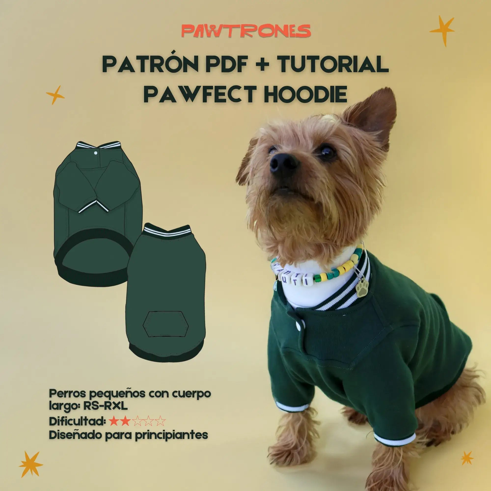 Pawfect Hoodie | Tallas RS-RXL