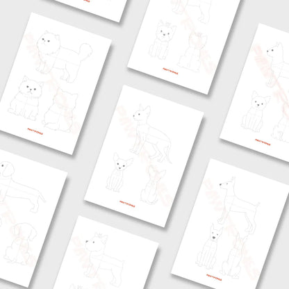 Pawtrones Sketch Templates