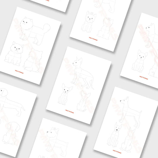 Pawtrones Sketch Templates